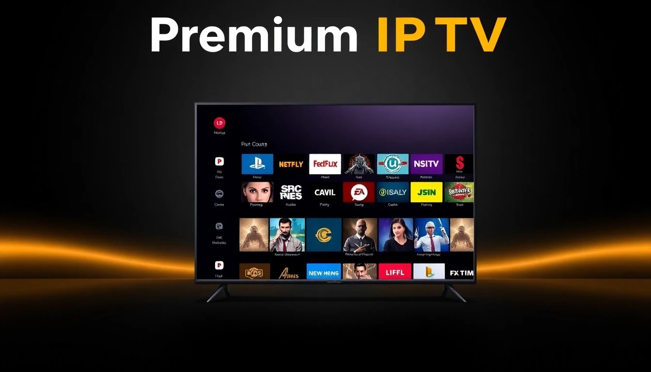 IPTV Premium - Service de streaming premium